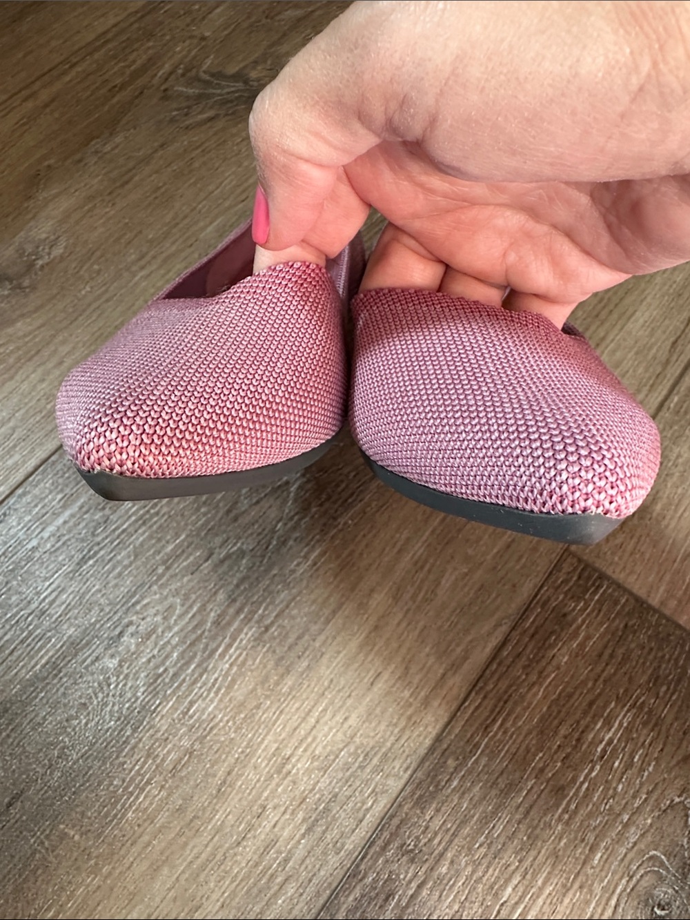 Like New Rothy’s The Point in Desert Rose, Size 9.5! - Picture 6 of 7